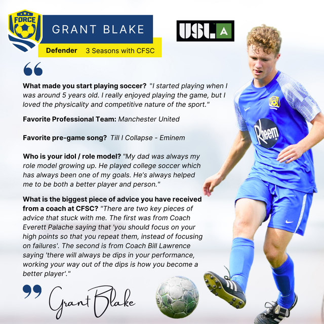 USL Academy Cup - Player Spotlights